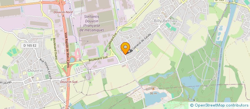 localisation de l'entreprise MONSIEUR FRANCOIS LORTHIOIS  BILLY-BERCLAU