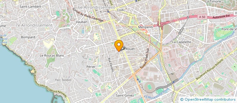 localisation de l'entreprise MONSIEUR FRANCOIS LOUBET BERNIOL à MARSEILLE