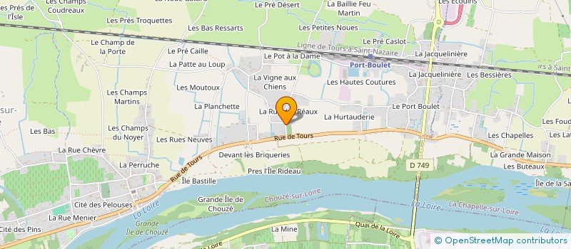 localisation de l'entreprise MONSIEUR FRANCOIS LOUDENOT à CHOUZE-SUR-LOIRE