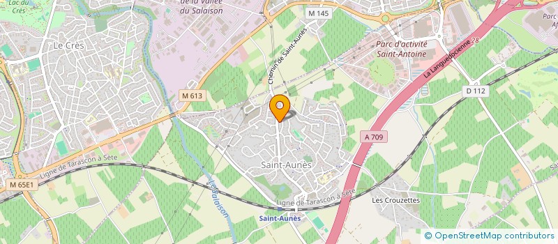 localisation de l'entreprise MONSIEUR FRANCOIS LOUIS à SAINT-AUNES