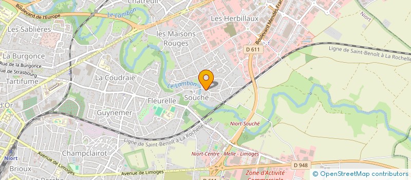 localisation de l'entreprise MONSIEUR FRANCOIS LOUIS BLANQUART  NIORT