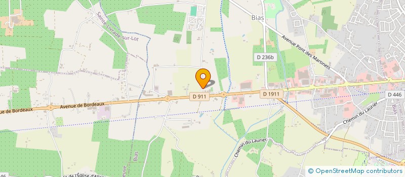 localisation de l'entreprise MONSIEUR FRANCOIS LOUNIS  BIAS