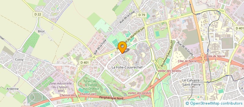 localisation de l'entreprise MONSIEUR FRANCOIS LOZES à CAEN