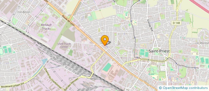 localisation de l'entreprise MONSIEUR FRANCOIS LUCAIN  SAINT-PRIEST