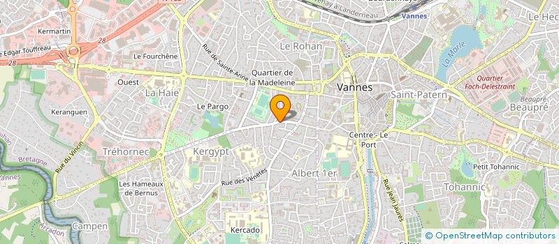 localisation de l'entreprise MONSIEUR FRANCOIS LUCAS à VANNES
