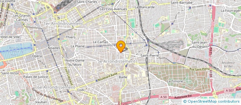 localisation de l'entreprise MONSIEUR FRANCOIS LUCCHESI à MARSEILLE