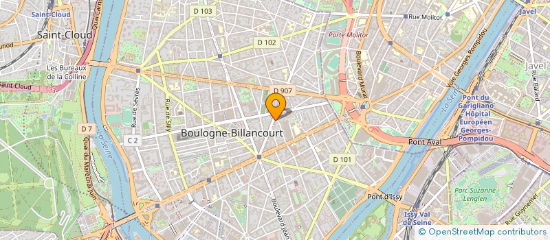 localisation de l'entreprise MONSIEUR FRANCOIS LUCIANI à BOULOGNE-BILLANCOURT