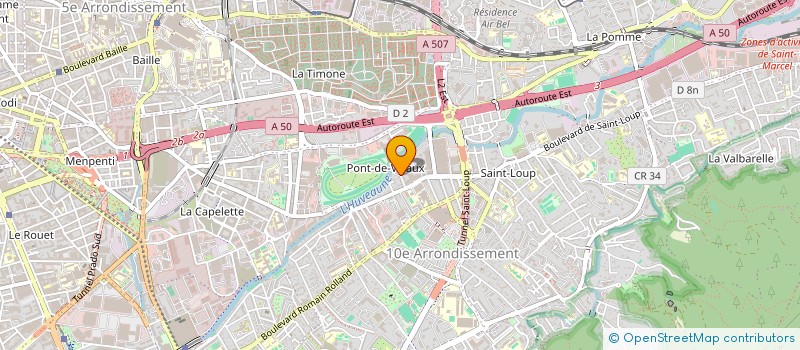 localisation de l'entreprise MONSIEUR FRANCOIS LUCIANI à MARSEILLE