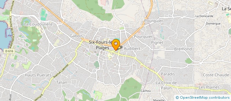 localisation de l'entreprise MONSIEUR FRANCOIS LUNEAU à SIX-FOURS-LES-PLAGES