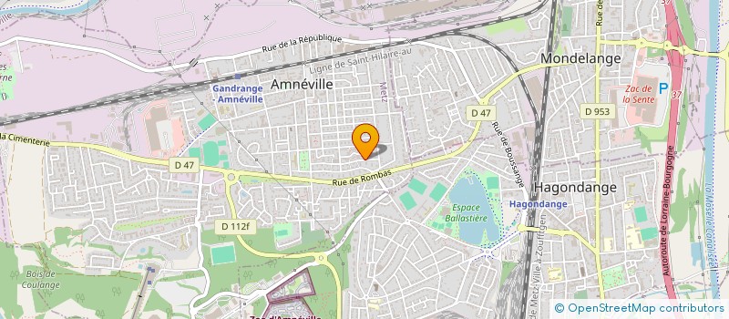 localisation de l'entreprise MONSIEUR FRANCOIS LUPO  AMNEVILLE