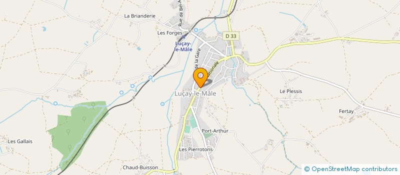 localisation de l'entreprise MONSIEUR FRANCOIS LURDE à LUCAY-LE-MALE