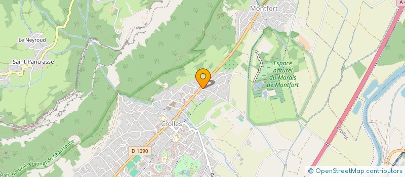 localisation de l'entreprise MONSIEUR FRANCOIS LUTHEREAU  CROLLES