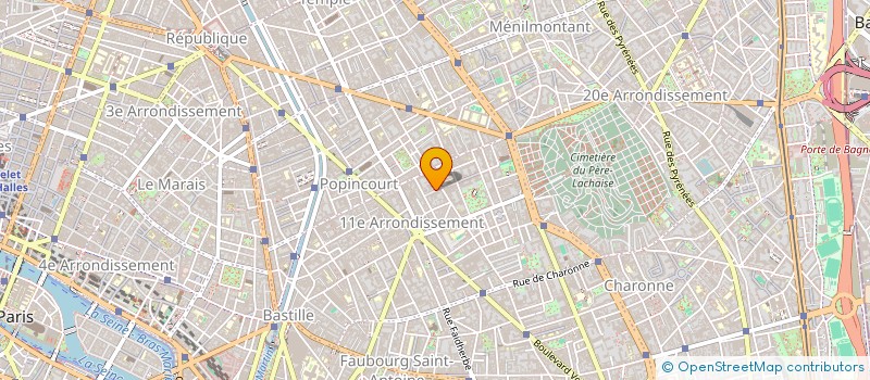 localisation de l'entreprise MONSIEUR FRANCOIS LUXEREAU  PARIS