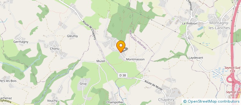 localisation de l'entreprise MONSIEUR FRANCOIS M   TANIOS  MARCELLAZ-ALBANAIS