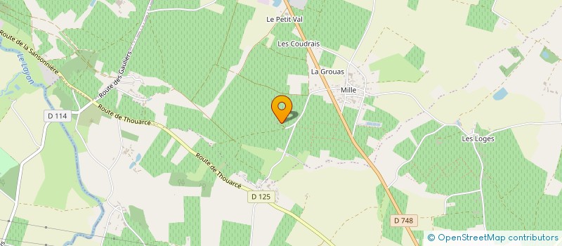 localisation de l'entreprise MONSIEUR FRANCOIS MAGALDI  TERRANJOU