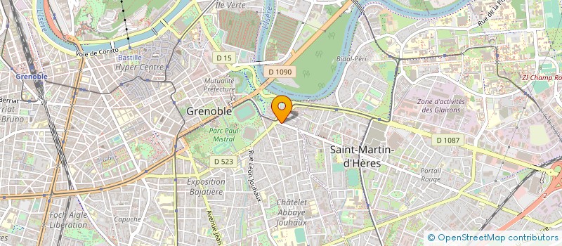 localisation de l'entreprise MONSIEUR FRANCOIS MAGALLON  GRENOBLE
