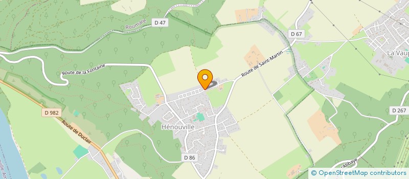 localisation de l'entreprise MONSIEUR FRANCOIS MAGNAN  VILLAMEE