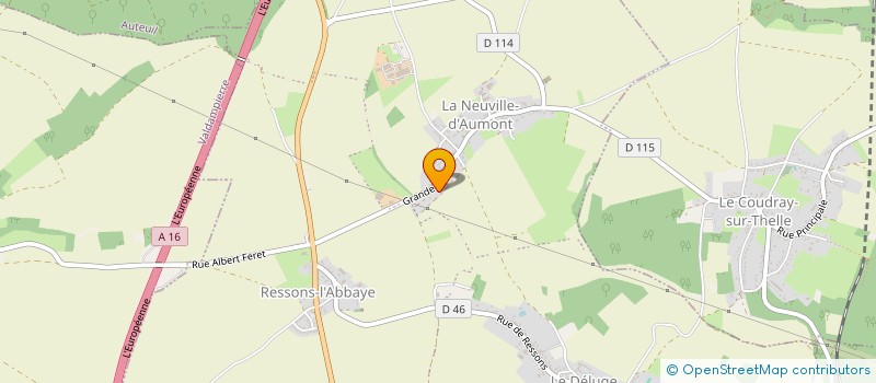 localisation de l'entreprise MONSIEUR FRANCOIS MAGNIEN  LA DRENNE