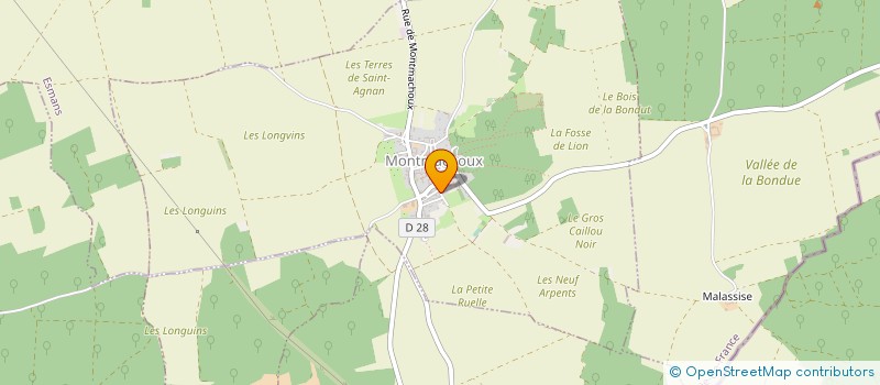 localisation de l'entreprise MONSIEUR FRANCOIS MAGOS à MONTMACHOUX