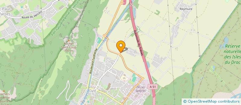 localisation de l'entreprise MONSIEUR FRANCOIS MAINDRET  VIF