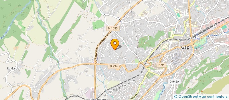 localisation de l'entreprise MONSIEUR FRANCOIS MAINIERO  GAP