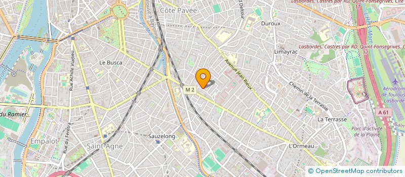 localisation de l'entreprise MONSIEUR FRANCOIS MALAURIE à TOULOUSE