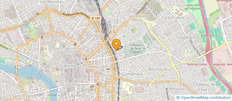 localisation de l'entreprise MONSIEUR FRANCOIS MALBEZIN à TOULOUSE