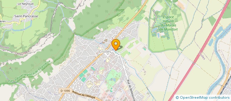 localisation de l'entreprise MONSIEUR FRANCOIS MALDONADO  CROLLES