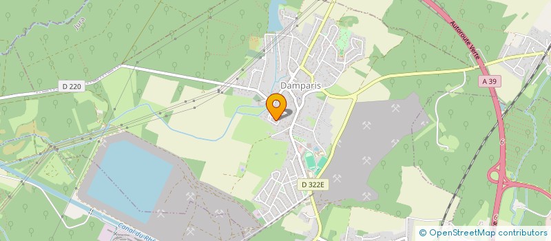 localisation de l'entreprise MONSIEUR FRANCOIS MALE  TAVAUX