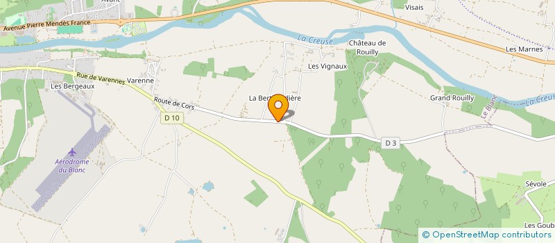 localisation de l'entreprise MONSIEUR FRANCOIS MALE à LE BLANC