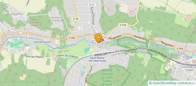 localisation de l'entreprise MONSIEUR FRANCOIS MALLEDANT  SAINT-REMY-LES-CHEVREUSE