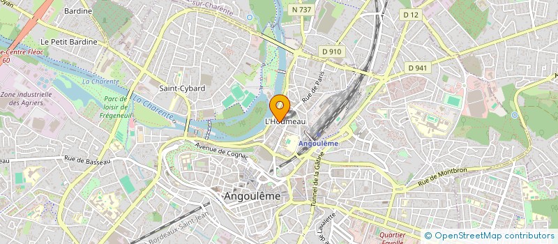 localisation de l'entreprise MONSIEUR FRANCOIS MALLET-PETIOT à ANGOULEME