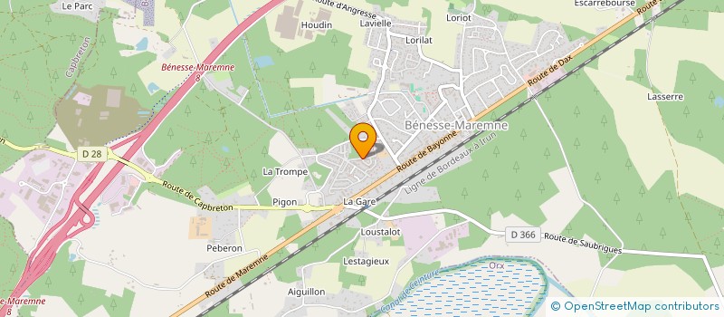 localisation de l'entreprise MONSIEUR FRANCOIS MALSAN  TOSSE