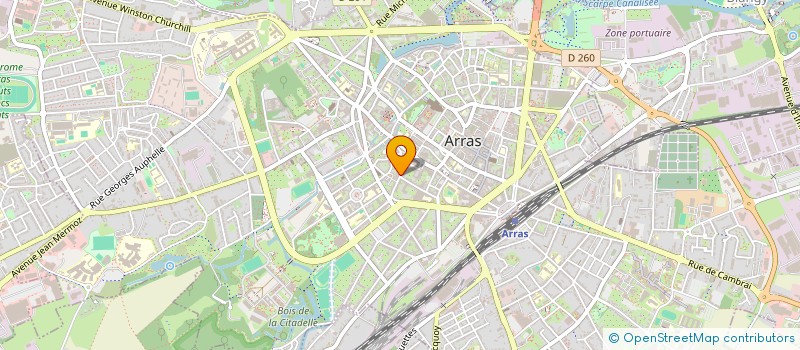 localisation de l'entreprise MONSIEUR FRANCOIS MAMMONE à ARRAS