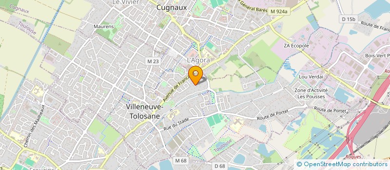 localisation de l'entreprise MONSIEUR FRANCOIS MANGOGNA à VILLENEUVE-TOLOSANE