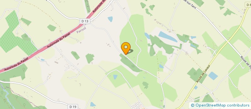 localisation de l'entreprise MONSIEUR FRANCOIS MANIGAUD  PARISOT