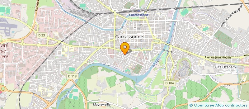 localisation de l'entreprise MONSIEUR FRANCOIS MANZANARES à CARCASSONNE