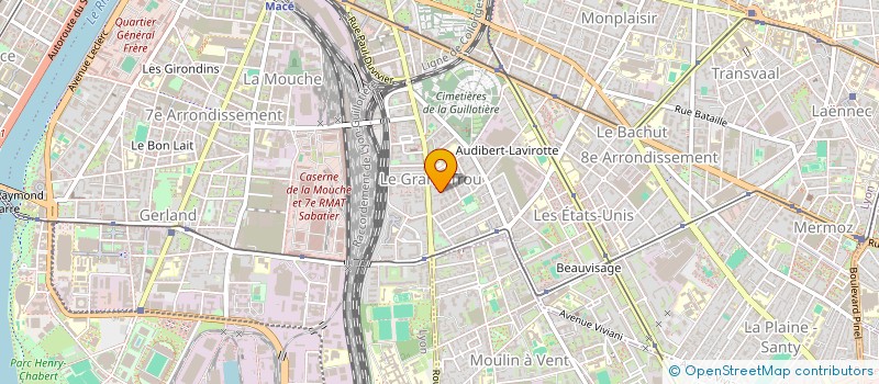 localisation de l'entreprise MONSIEUR FRANCOIS MAPPAH NGANDO  LYON