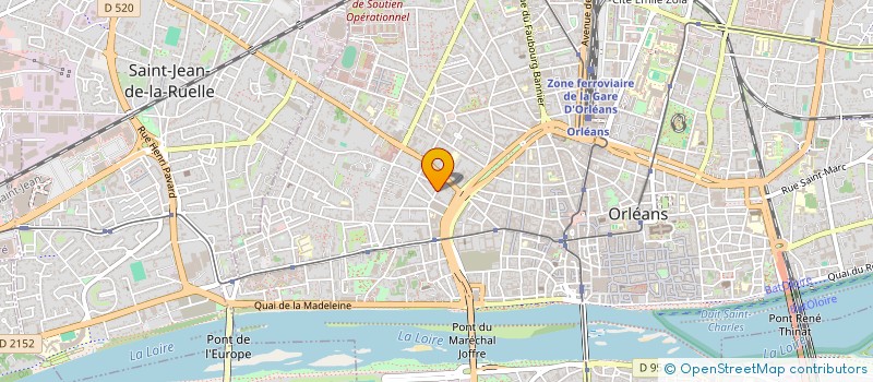 localisation de l'entreprise MONSIEUR FRANCOIS MARCEAU  ORLEANS