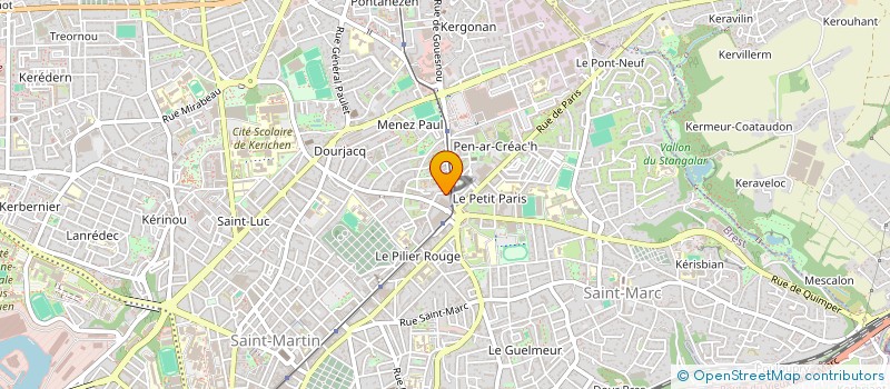 localisation de l'entreprise MONSIEUR FRANCOIS MARCEL à BREST