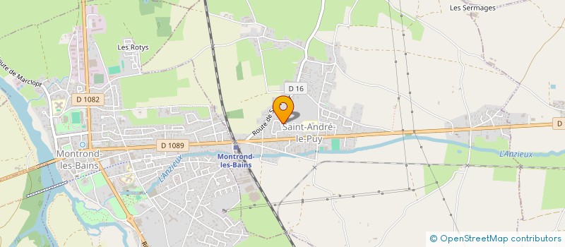 localisation de l'entreprise MONSIEUR FRANCOIS MARCHAL à SAINT-ANDRE-LE-PUY