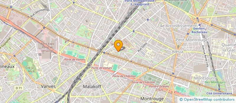 localisation de l'entreprise MONSIEUR FRANCOIS MARCHAL  PARIS