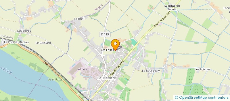 localisation de l'entreprise MONSIEUR FRANCOIS MARCHAND à LA MENITRE