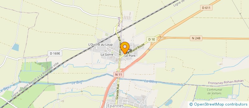 localisation de l'entreprise MONSIEUR FRANCOIS MARCHESSEAU  FRONTENAY-ROHAN-ROHAN