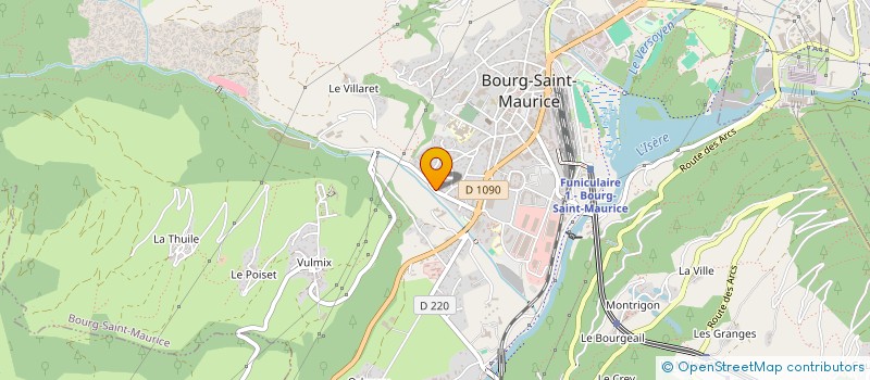 localisation de l'entreprise MONSIEUR FRANCOIS MARCO à BOURG-SAINT-MAURICE