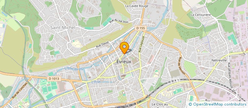 localisation de l'entreprise MONSIEUR FRANCOIS MARFIL à EVREUX