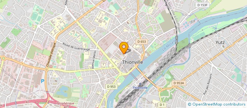 localisation de l'entreprise MONSIEUR FRANCOIS MARIANI  THIONVILLE