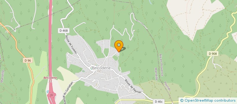 localisation de l'entreprise MONSIEUR FRANCOIS MARIANI  BELCODENE