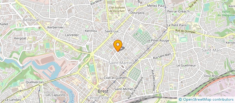 localisation de l'entreprise MONSIEUR FRANCOIS-MARIE DAUSSE à BREST