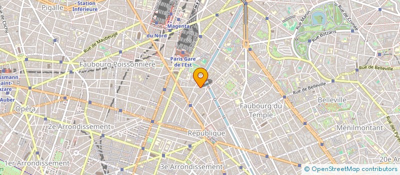 localisation de l'entreprise MONSIEUR FRANCOIS-MARIE DRU  PARIS